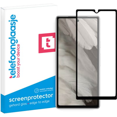 Google Pixel 7a screenprotector gehard glas Edge to Edge