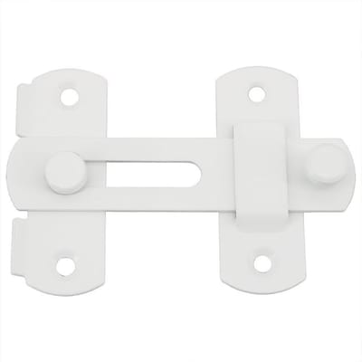 Dailygoody - Deurslot - Flip Latch Hasp - Wit - Veiligheid - Geschikt