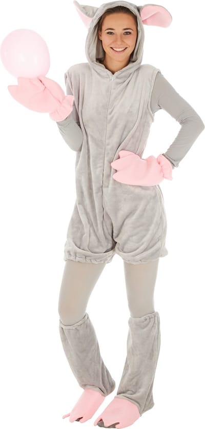 dressforfun - Kostuum muis M - verkleedkleding kostuum halloween verkleden feestkleding carnavalskleding carnaval feestkledij partykleding - 300854