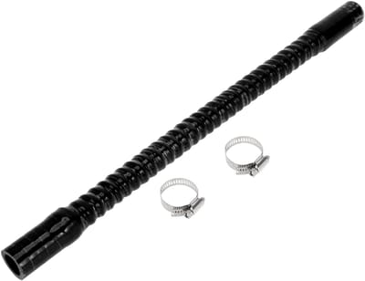 Dailygoods- Koelmiddelslang 22 mm - Siliconen Slang - Zwart - 500 mm Lengte - Meerlaags Weefsel - Temperatuurbestendig tot 300℃ - Siliconenslang