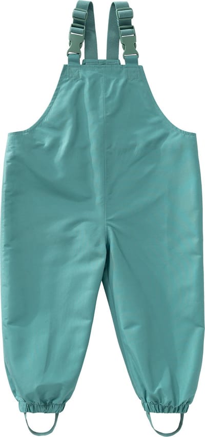 Fresk Regenbroek voor Kinderen 1 yr - Buitenspeelpak - Regenoverall - Waterdichte Salopette – Regenpak met Verstelbare Schouderbanden – Regenkleding - Groen - Bear