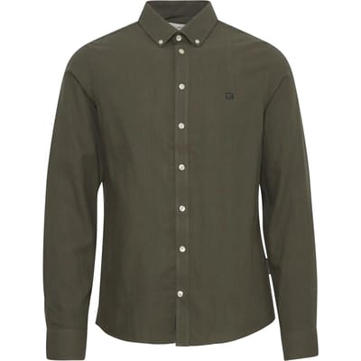 Geborstelde langemouwenhemd Casual Friday Fanton BD 0159