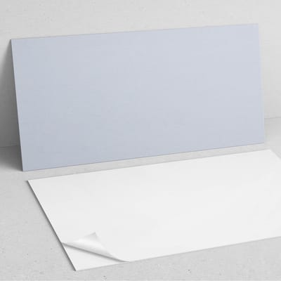 Coloray Wandpanelen Zelfklevend - Kleur: Lichtblauw PVC Wandpaneel - 100 cm x 50 cm - Grijs Wandbekleding Zelfklevend - 1 stuk - Eénkleurige Wandpanelen Zelfklevend - Wandpaneel Keuken - Wandpanelen Badkamer