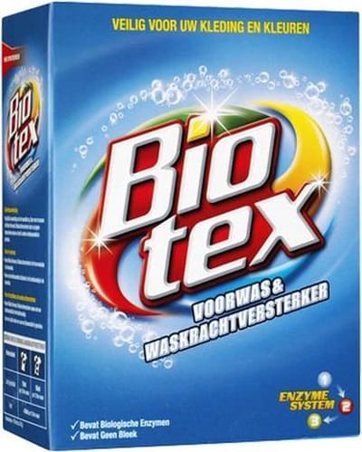 Biotex Voorwas en waskrachtversterker Waspoeder - 4 kg