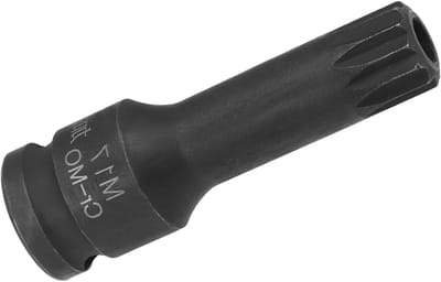 Triple Square Spline Bit Socket M17, 1/2" Drive, Tamper Proof Adapter voor Momentsleutel en Schroefwerkzaamheden