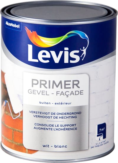 Levis - Primer Gevel - Wit - 1 L
