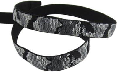 Gordelband Camouflage - Omhangband Band - Accessoires Maken - Hoge Weerstand - 20 mm Breed - Middelgrijs