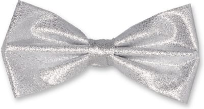 E.L. Cravatte Strik - Zilver glitter