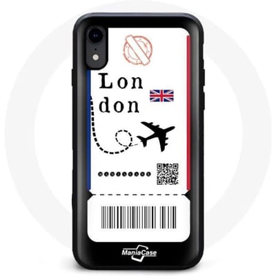 IPhone XR hoesje Londen vliegticket