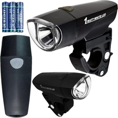 X-LIGHT 2K - Fietsvoorlicht - LED - 1W - Super Bright - Inclusief Batterijen