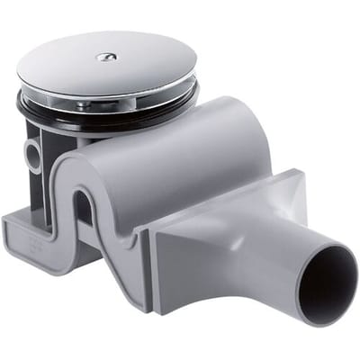 Hansgrohe RainDrain XXL douchebakafvoer - voor douchebak - inclusief gat - 90mm - hoogglans chroom