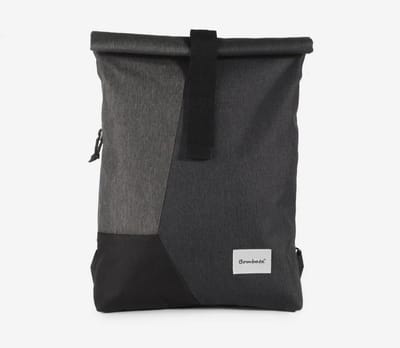 Bombata Nylon 2.0 Rugzak 15,6 inch Laptoprugzak - Lichtgewicht - Opvouwbaar - Waterafstotend Nylon - zwart