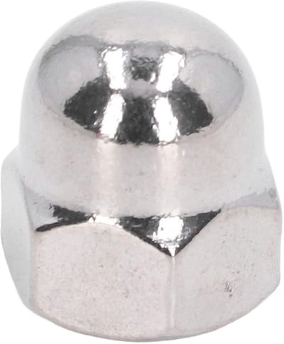Dailygoods- Moer Assortiment Kit - RVS Acorn Cap - Hex Dome Cap - M3/M4/M5/M6/M8/M10/M12 - 50 Stuks - Hoogwaardige Kwaliteit - Doppenmoer