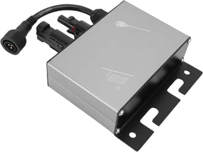 Zonne-omvormer - PV-omvormer Energie - Thuis Energie Opwekken - Hoog Rendement - 165 Wp - Aluminium