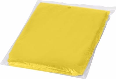 *** 10x Geel #Wegwerp #Regenponcho - Poncho