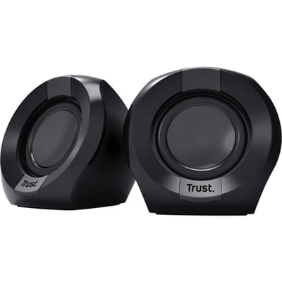 Trust Polo 2.0 Luidsprekerset - PC Luidsprekers – USB Luidsprekers – 2.0 Luidsprekers – Zwart