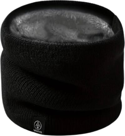Nivard Nekwarmer - Heren - Dames - Fleece - Motor - Bandana - Masker - Colsjaal - Winter - Sjaal - Masker - Zwart
