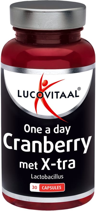 Lucovitaal - Cranberry x-tra forte - 30 capsules - Voedingssupplement