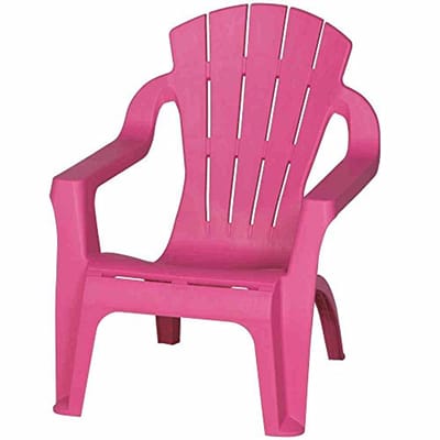 Kinder Tuinstoelen - Kindermeubels Buiten - Buiten Spelen - Ergonomisch Ontwerp - 37x34x44 cm - Roze
