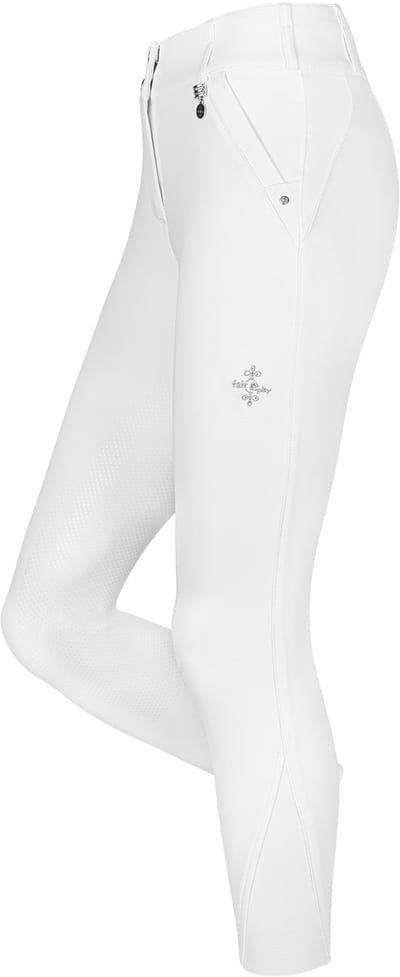 Fair Play Rijbroek Jasmine Full Grip - White - 36
