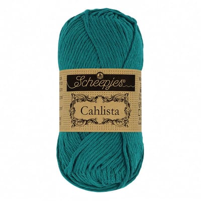 Scheepjes Cahlista Dark Teal (401)