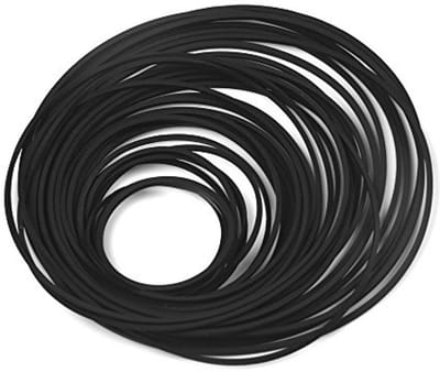 30PCS Mix Size Vierkante Cassette Tape Riem voor Recorder, Walkman en DVD Drive