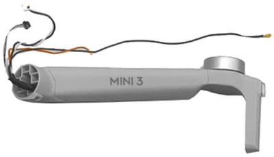 Allecto - Armmotor Vervanging - Reparatieonderdelen - Geschikt voor Mini 3 - Links voor - Upgrade je drone - Duurzaam kunststof en metaal