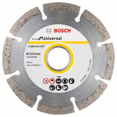 Bosch Eco for Universal - Diamantschijf - 115 mm - Segment