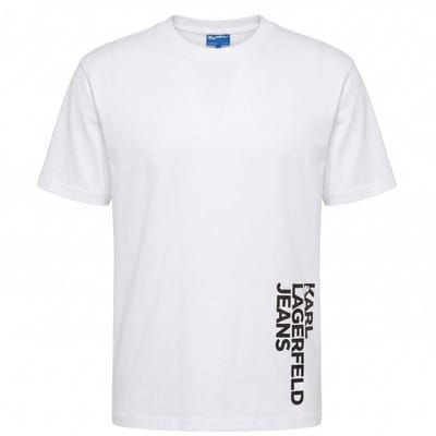 Karl Lagerfeld Jeans B2m17047 T-shirt Met Korte Mouwen Wit M Man