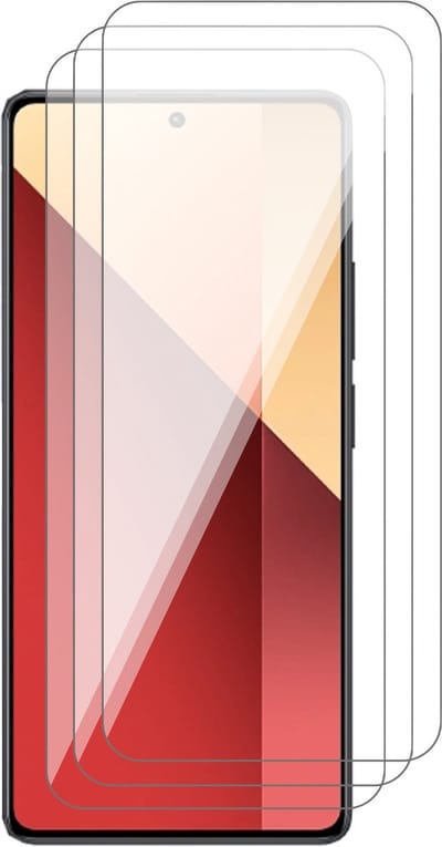 Screenprotector geschikt voor Xiaomi Redmi Note 13 Pro 5G / Poco X6 5G - 3x Glas Screen Protector