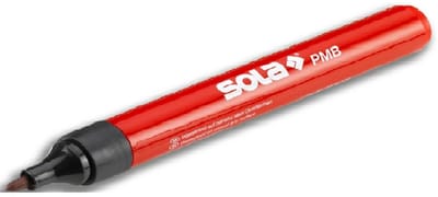 SOLA PMB Serie - Permanente Marker - Zwart - Sneldrogend - Water- en Slijtvast