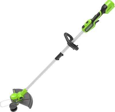 Grastrimmer - Draadloze Trimmer - Onderhoud Gazon - 33cm Snijdiameter - 24V Systeem - Groen