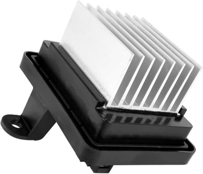Ventilatormotor Weerstand - Kachelmotor Regelmodule - Klimaatregeling Auto - Directe Vervanging - 11.5 x 7.6 cm - Zwart