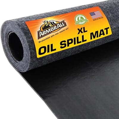 Absorberende en waterdichte olie-spill mat voor garagevloerbescherming, herbruikbaar en duurzaam