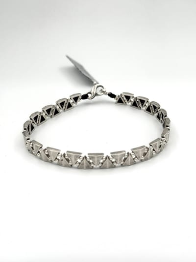 Spadarella Gioielli - SPBR677 - Armband - 925 Zilver - 5 mm - 19,5 Cm - Dames - Heren - Unisex - Made in Italy Riccione