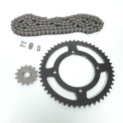 Kit chaîne FE pour moto Beta 50 RR Enduro Factory 2011 à 2012 14x50 P420 Al100mm