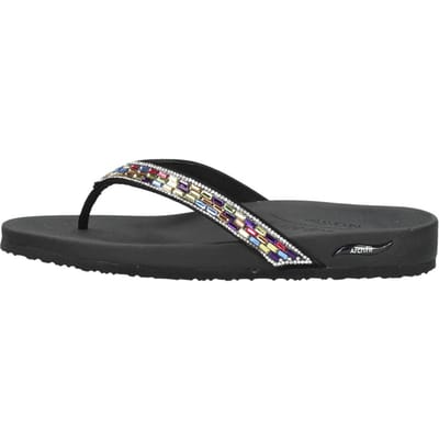 Skechers Arch Fit Meditation -Glam Gal - Dames Slippers - Zwart