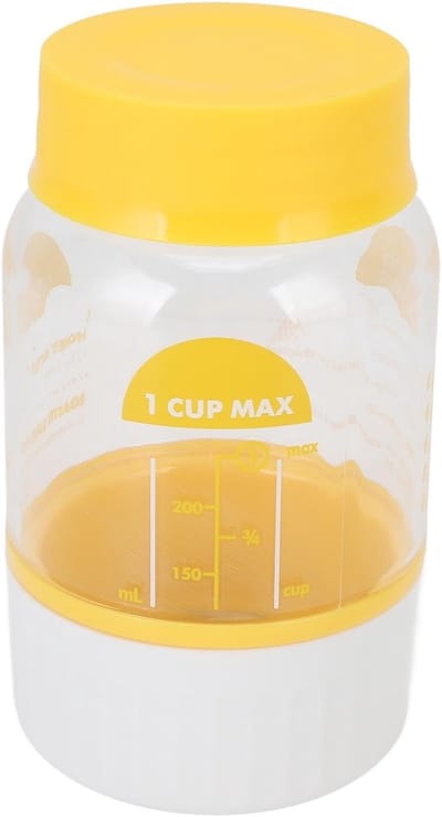 Dailygoods- Boter Churn Duurzaam Plastic - Multifunctionele Boter Maker - Keuken Accessoire - Eenvoudig Schoon te Maken - Lichtgewicht 155g