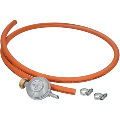 Sanivesk Shell Gasset Slang 1,5m + Drukregelaar Propaan 37mbar