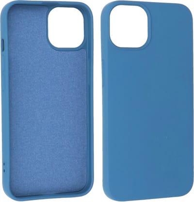 Fashion Backcover Telefoonhoesje - Color Hoesje - Geschikt voor iPhone 15 Plus - Navy