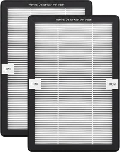 Auronic HEPA 13 Filter - Geschikt voor Auronic 2-in-1 Ventilator - 2 Stuks - 19,2 x 12,8 cm