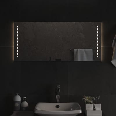 vidaXL Badkamerspiegel LED 40x90 cm