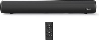 TV Soundbar - Kleine Luidspreker - Film Geluid - Meerdere Verbindingen - 16 Inch - Zwart