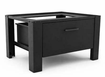 ProductXpert Stacko™ - Wasmachine Verhoger - Kast - Ombouw Met Lade - 64x54x40cm - Zwart - Met Stelvoet Stabilisatie - Antislip