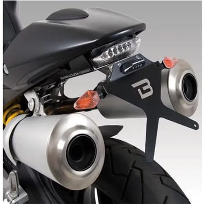 Motorfiets kentekenplaathouder + achterlicht Barracuda Ducati Monster 696
