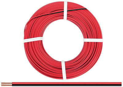 Donau Elektronik 275-01-25 Draad LiY-Z 2 x 0.75 mm² + 2 x 0.75 mm² Rood/zwart 1 stuk(s)