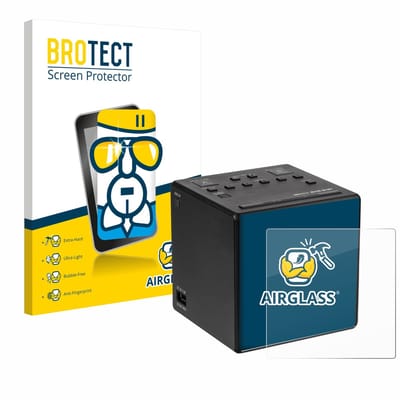 Screenprotector voor Sony XDR-C1DBP Beschermglas transparant