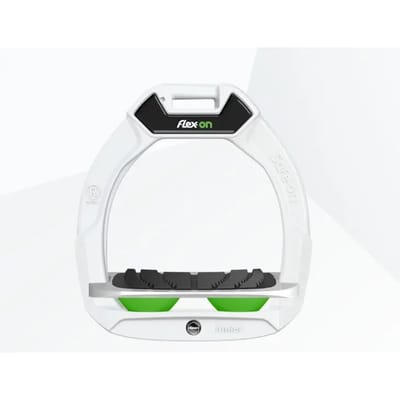 Veiligheidsbeugels voor paardrijden Ingelijst Grip Wit/Grijs/Groen kind Flex-On Safe-On