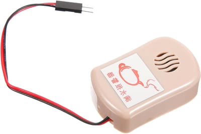 Waterlek Detector - Overstromingsmelder Alarm - Voorkom Waterschade - Intelligente Waterdetectie - 5.3 cm - Wit