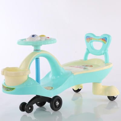 Wiggle Car pastel mint - groene loopauto PLasmacar swingauto TwistCar